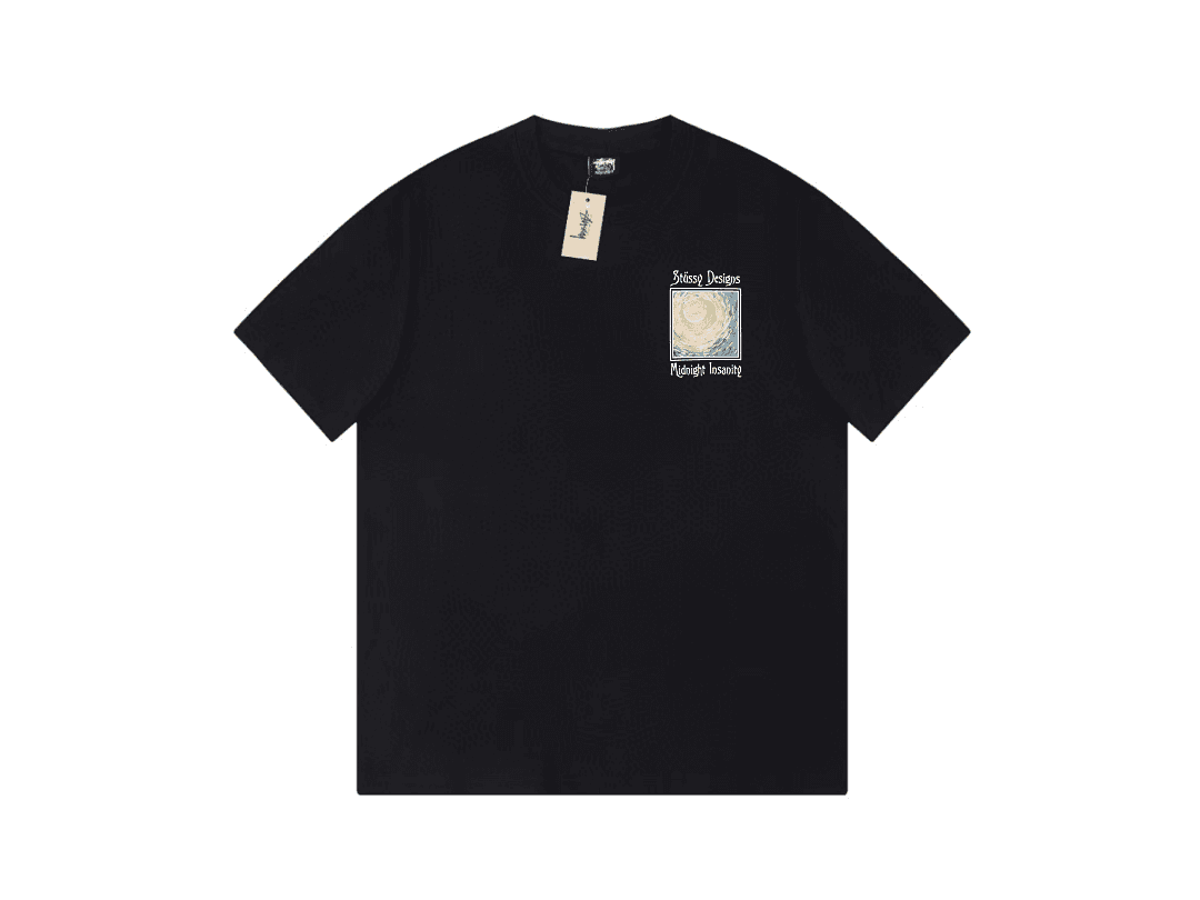 T-Shirt Stussy Oil Painting Starry Sky foto 02