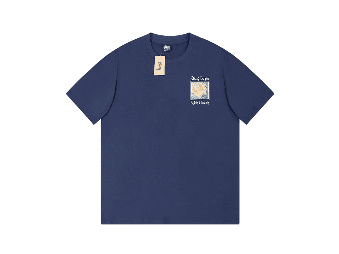 T-Shirt Stussy Oil Painting Starry Sky foto 03