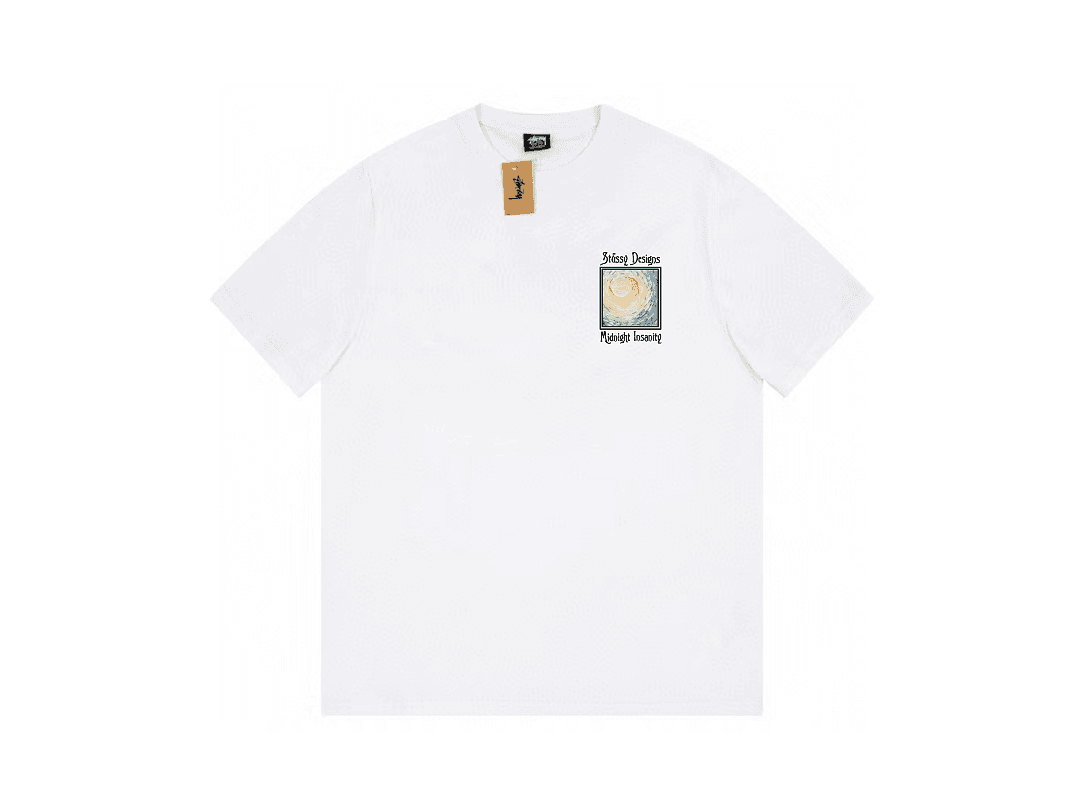T-Shirt Stussy Oil Painting Starry Sky foto 04