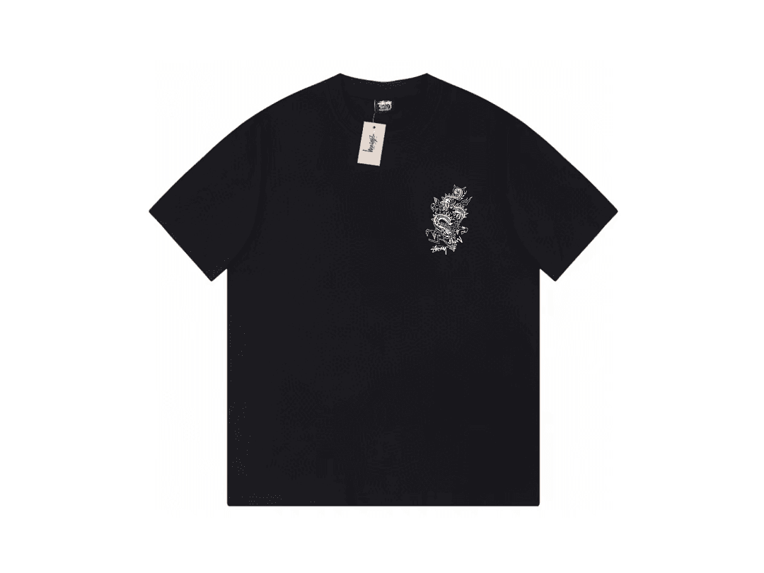 T-Shirt Stussy Dinosaur Rose foto 02