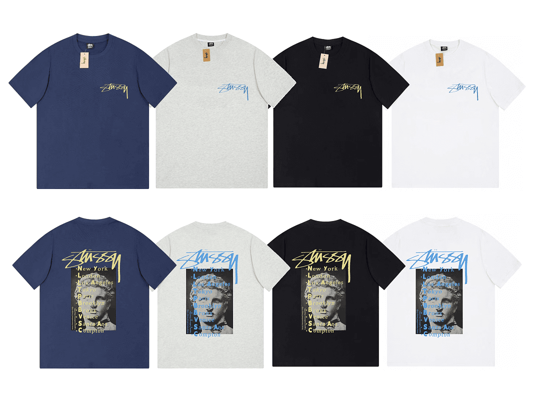 T-Shirt Stussy David Sculpture foto 01