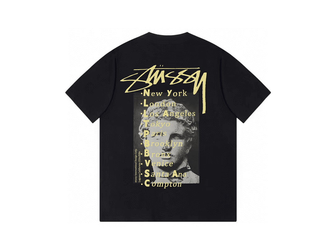 T-Shirt Stussy David Sculpture foto 11
