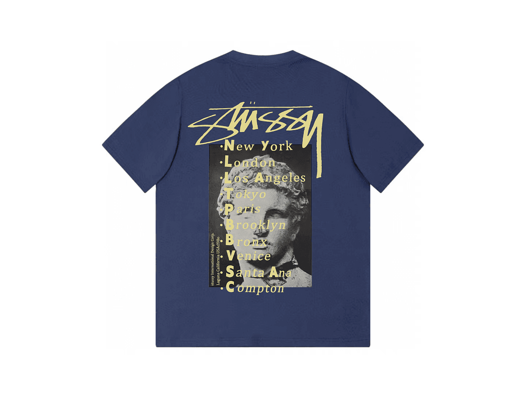 T-Shirt Stussy David Sculpture foto 14