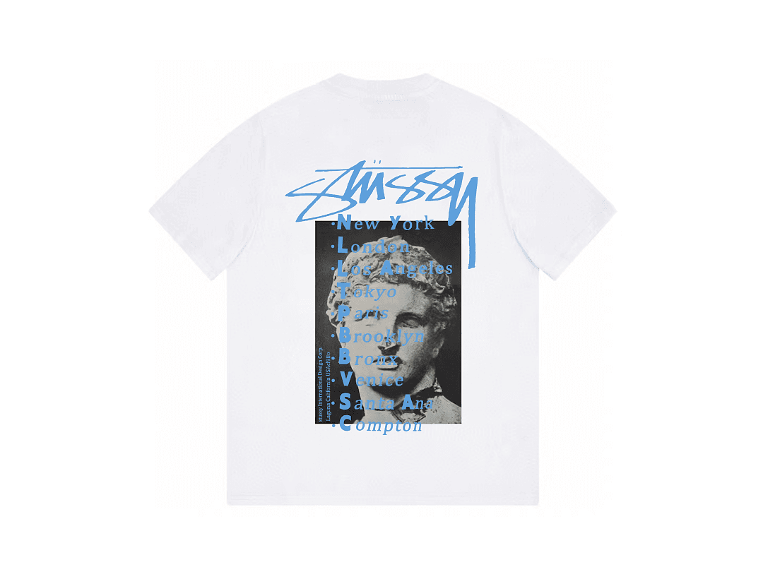 T-Shirt Stussy David Sculpture foto 16