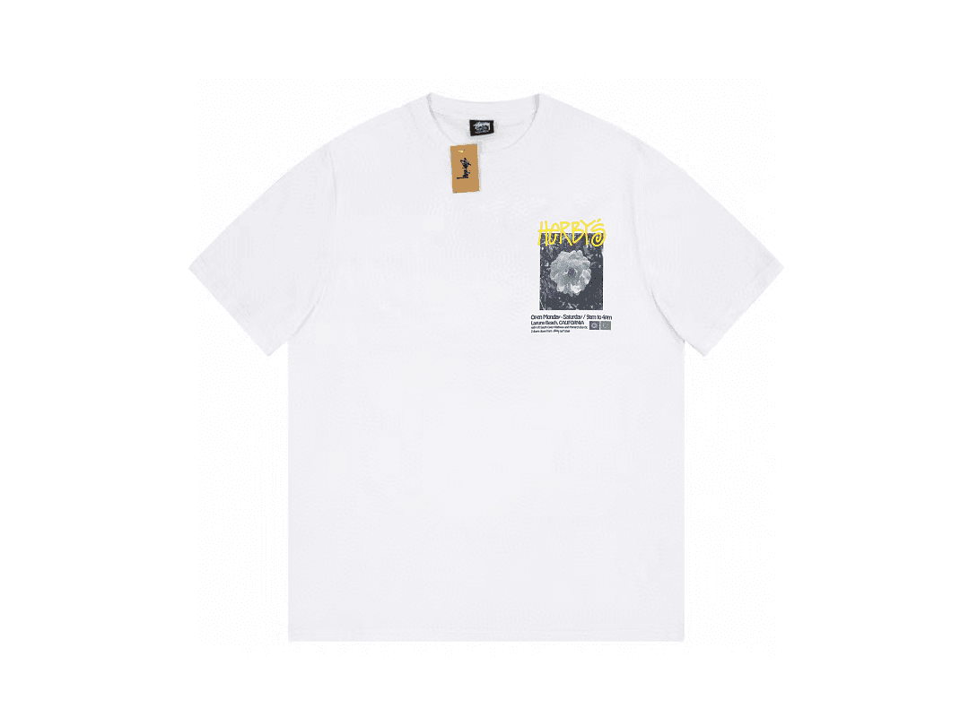 T-Shirt Stussy Hepburn Vanilla Floral foto 01