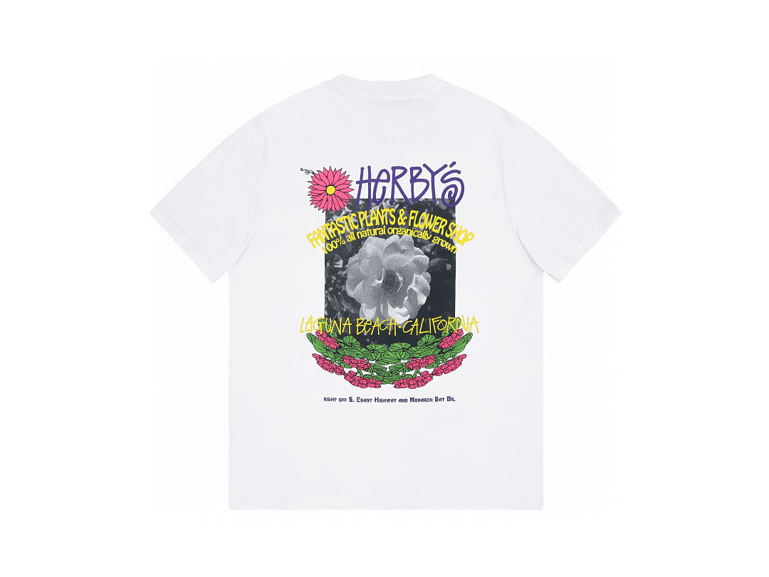 T-Shirt Stussy Hepburn Vanilla Floral foto 03