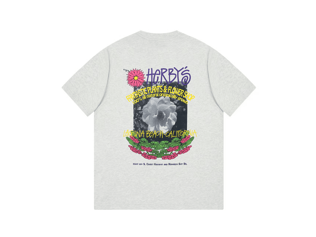 T-Shirt Stussy Hepburn Vanilla Floral foto 04
