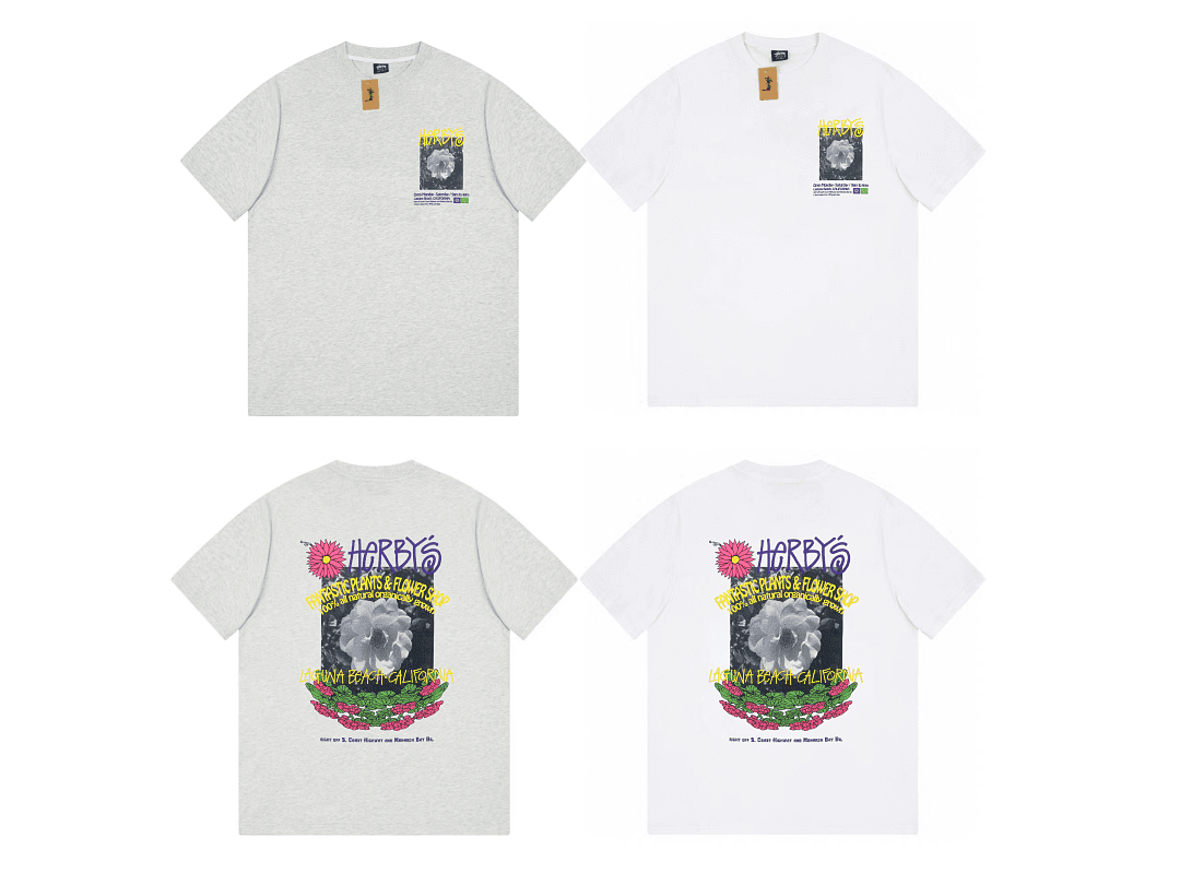 T-Shirt Stussy Hepburn Vanilla Floral foto 05