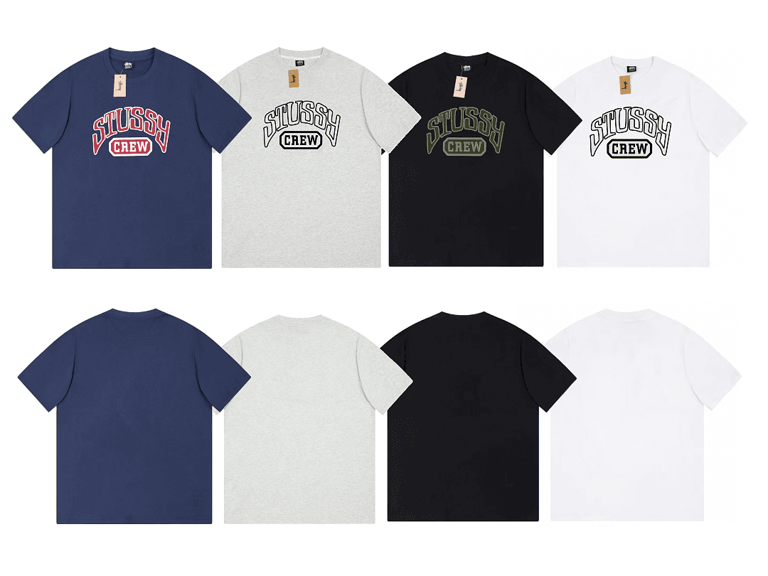 T-Shirt Stussy Letter Print - Version 2 foto 01