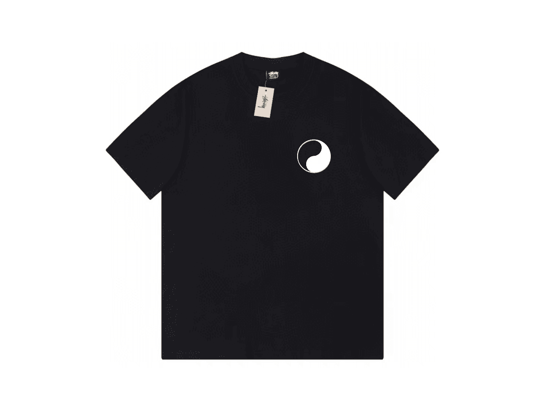 T-Shirt Stussy Collaboration Yin Yang Logo foto 02