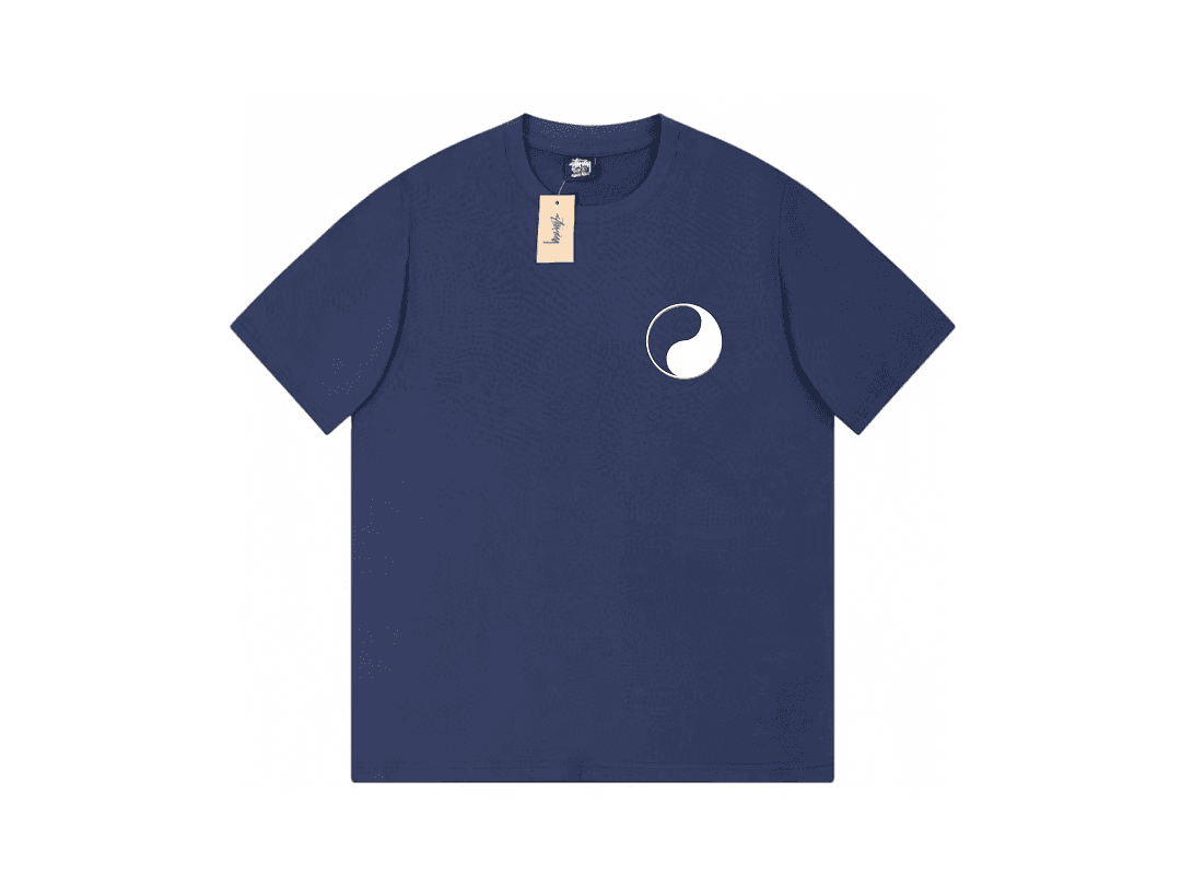 T-Shirt Stussy Collaboration Yin Yang Logo foto 03