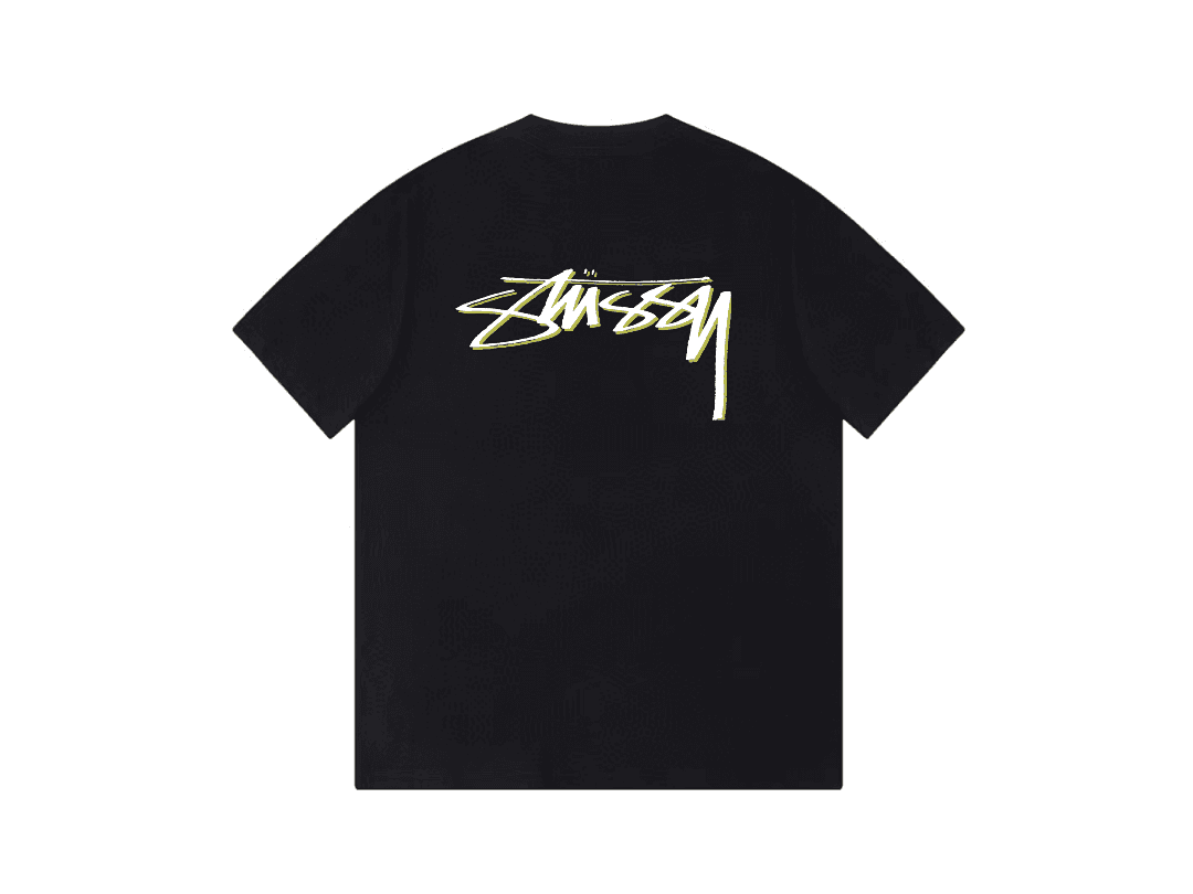 T-Shirt Stussy Collaboration Yin Yang Logo foto 06