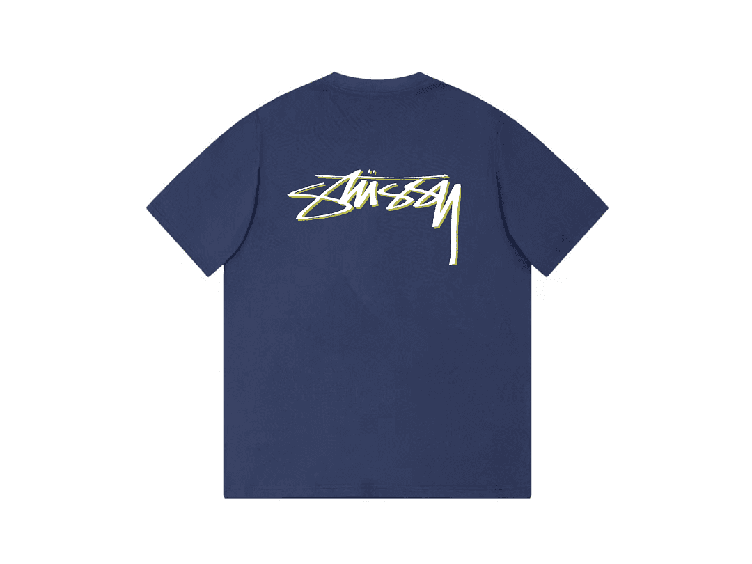 T-Shirt Stussy Collaboration Yin Yang Logo foto 07