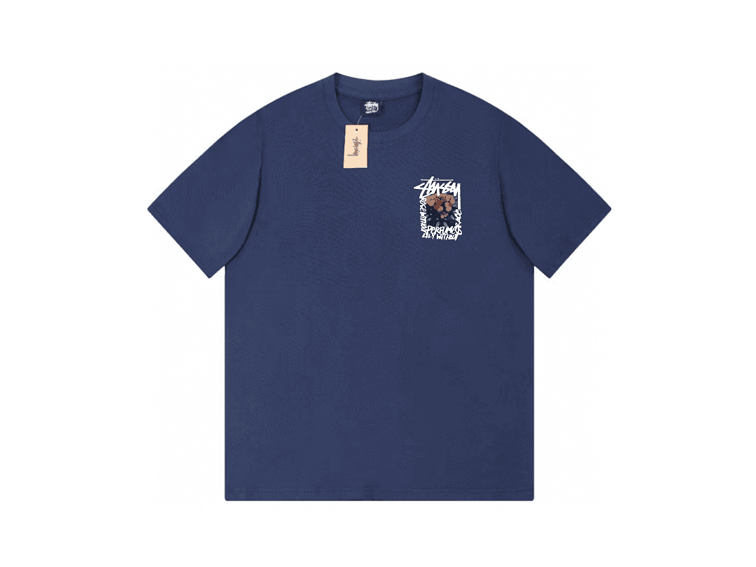 T-Shirt Stussy Camellia Flower foto 03