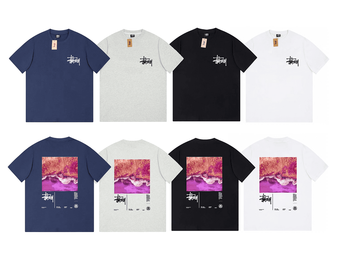 T-Shirt Stussy Dreamy Ocean foto 05