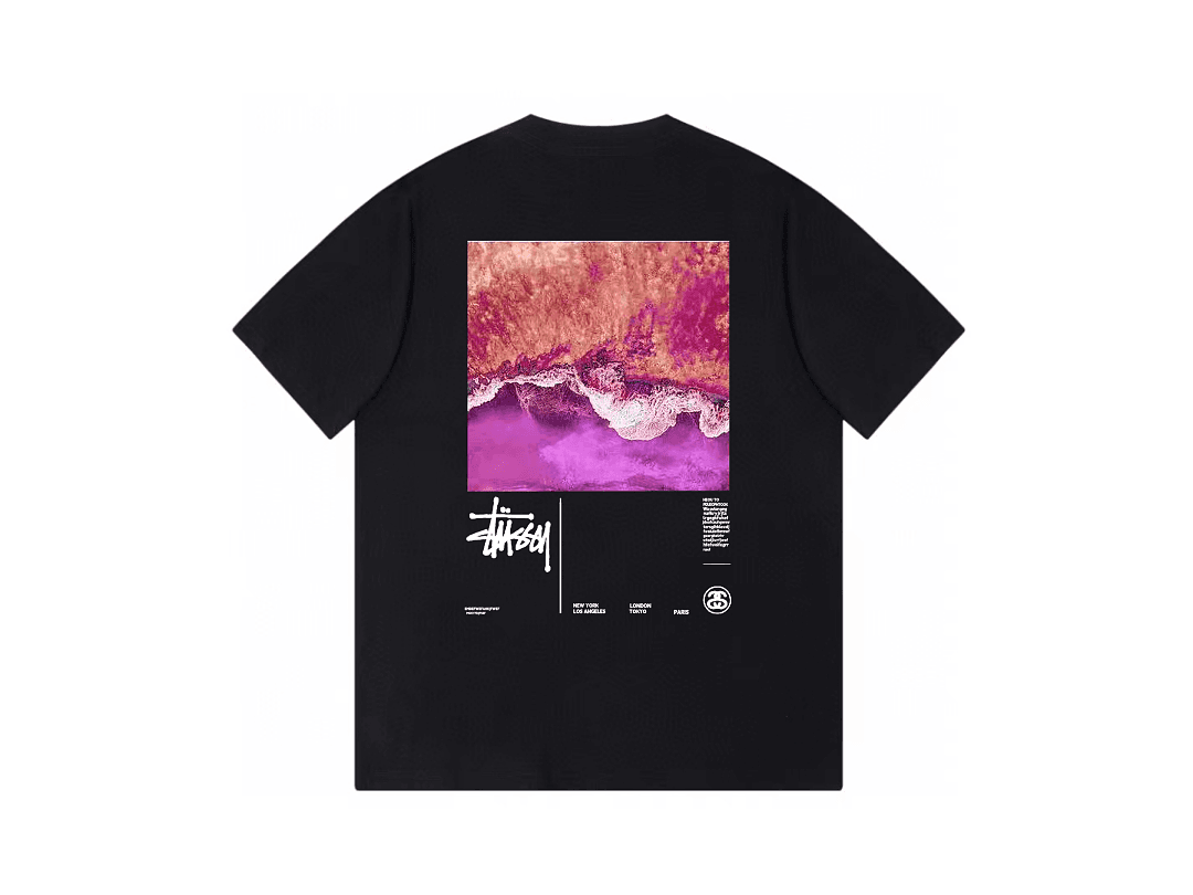T-Shirt Stussy Dreamy Ocean foto 06