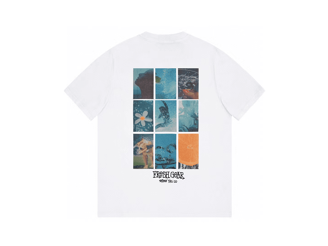 T-Shirt Stussy Dreamy Grid foto 03