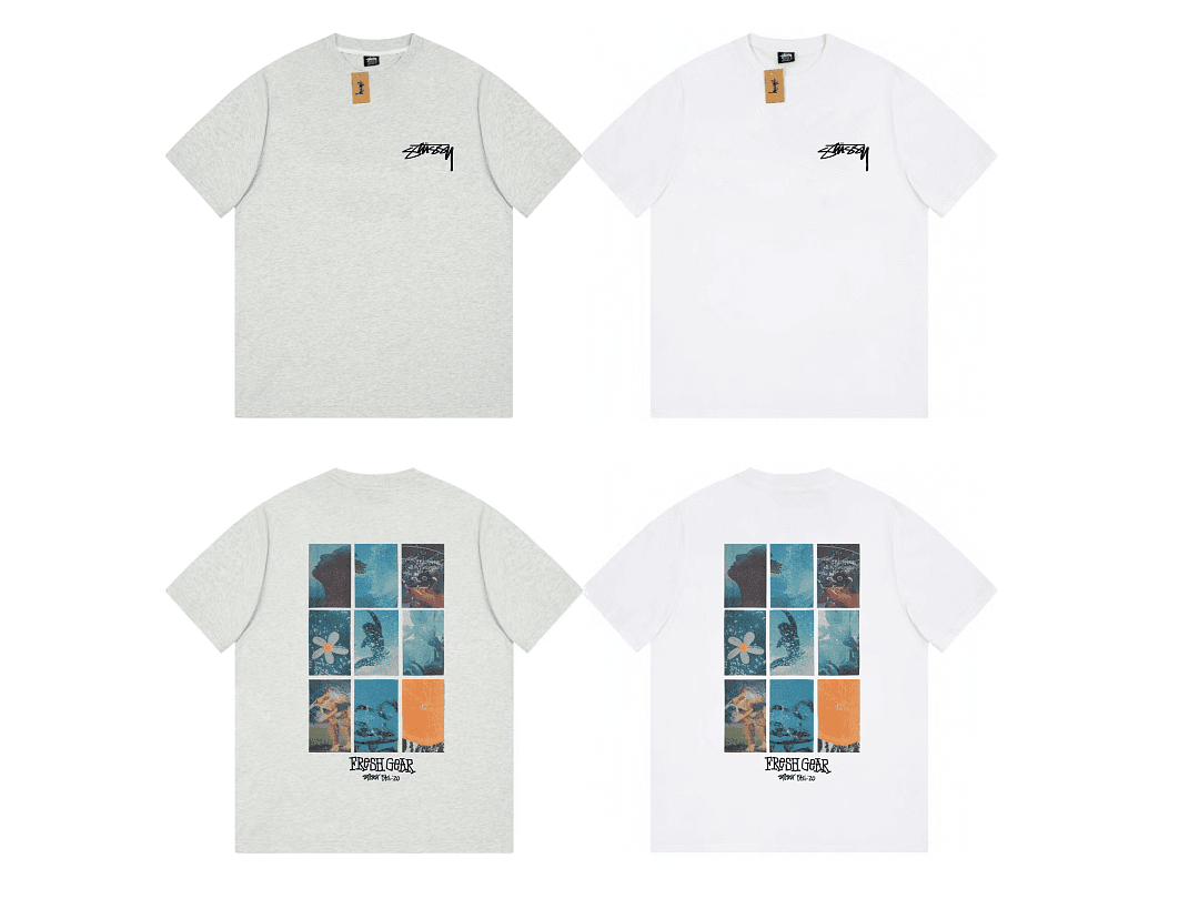 T-Shirt Stussy Dreamy Grid foto 05