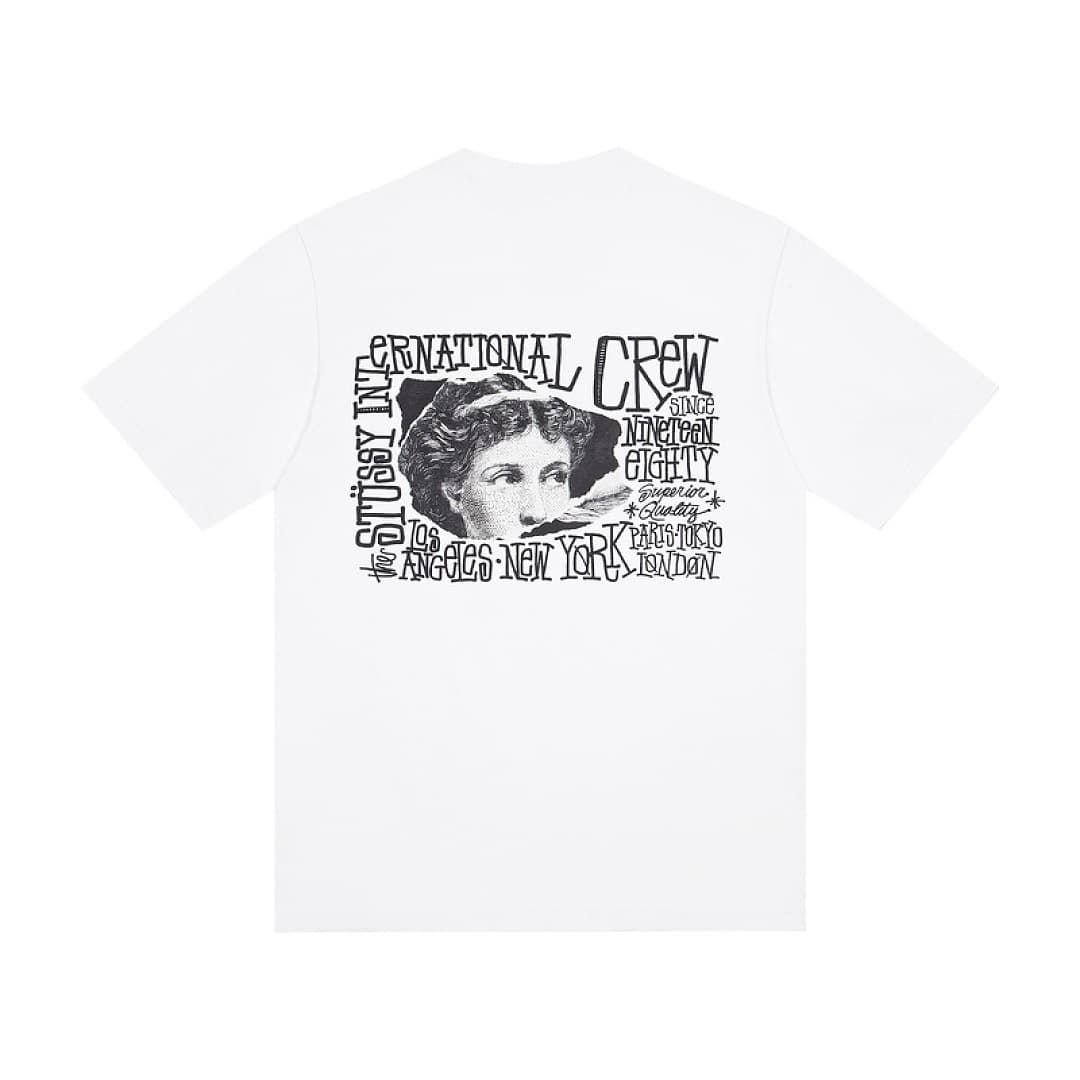 T-Shirt Stussy Figura Personagem foto 06