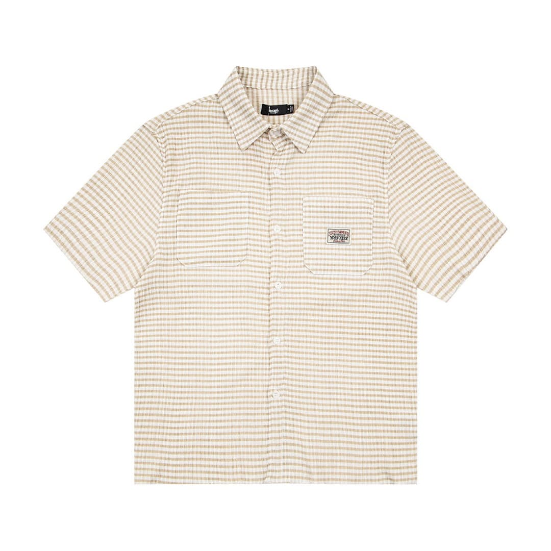 Camisa Stussy Xadrez Enrugado foto 12