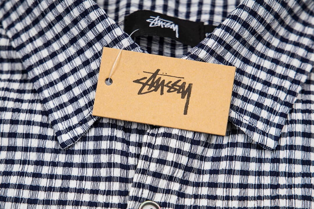 Camisa Stussy Xadrez Enrugado foto 20