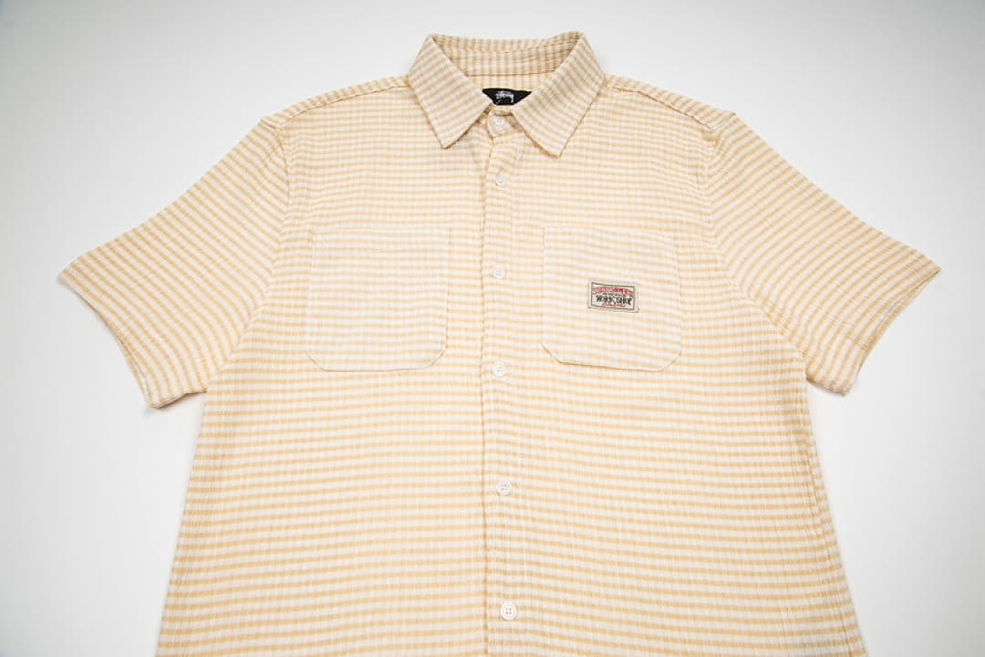 Camisa Stussy Xadrez Enrugado foto 28
