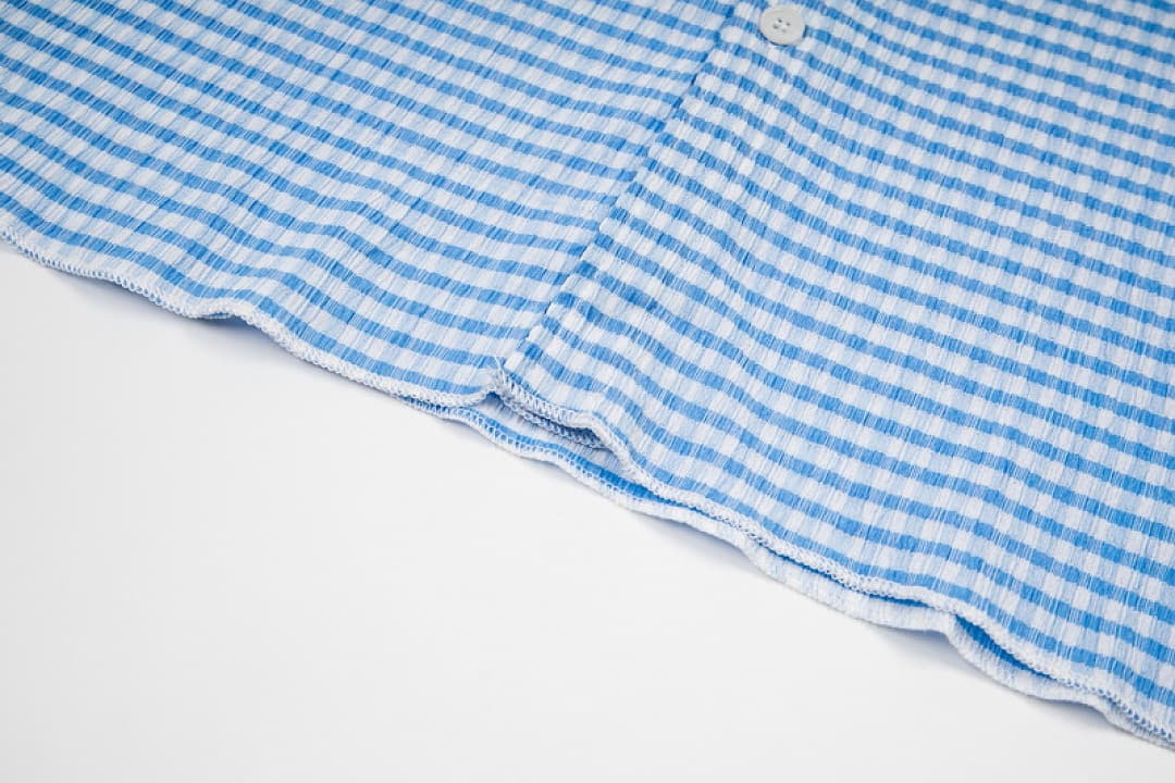 Camisa Stussy Xadrez Enrugado foto 37