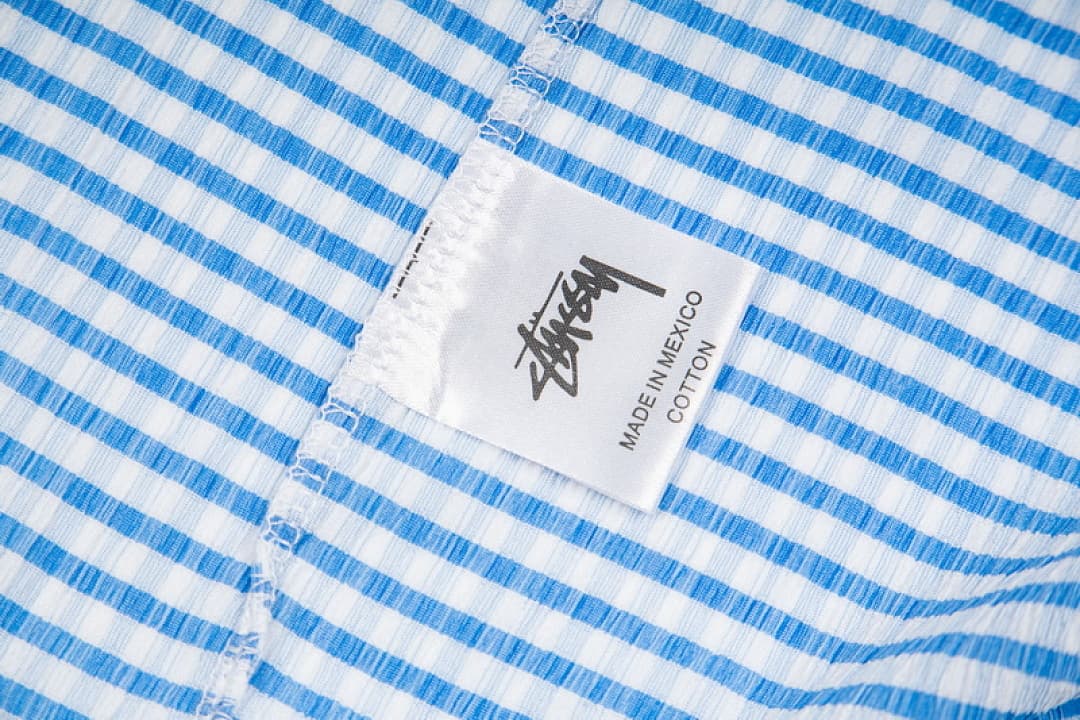 Camisa Stussy Xadrez Enrugado foto 43