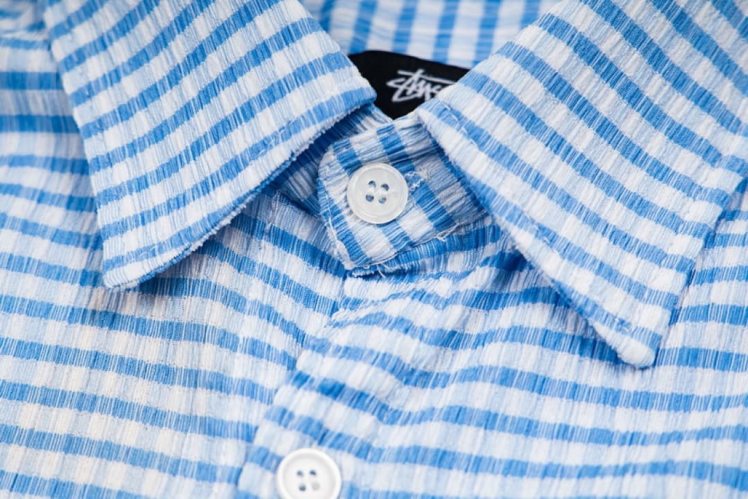 Camisa Stussy Xadrez Enrugado foto 45
