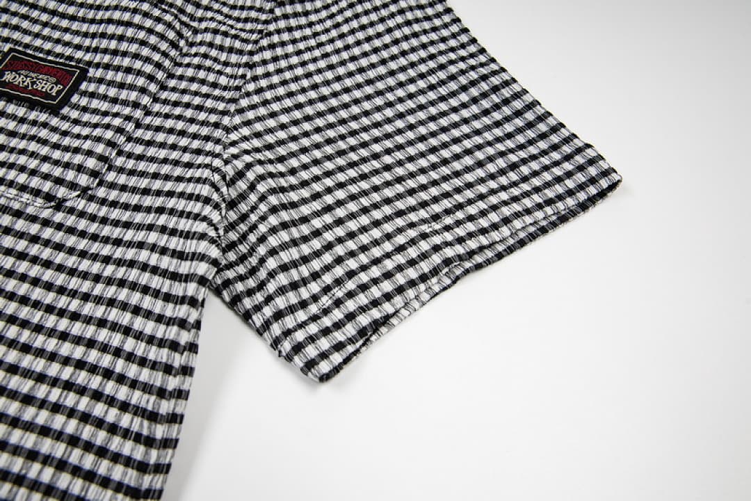 Camisa Stussy Xadrez Enrugado foto 53