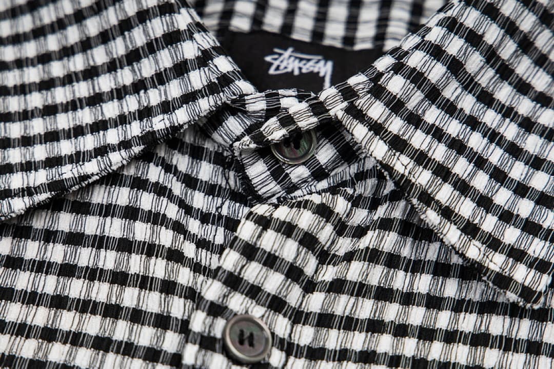 Camisa Stussy Xadrez Enrugado foto 54