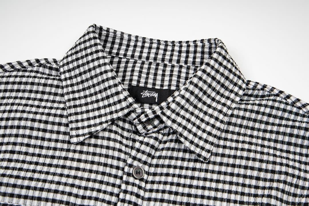 Camisa Stussy Xadrez Enrugado foto 57
