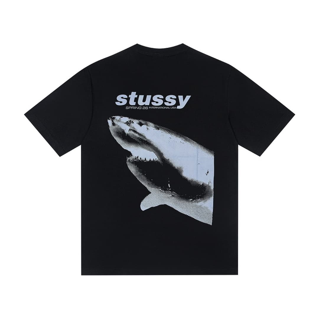 T-Shirt Stussy Tubarão Letra v2 foto 12