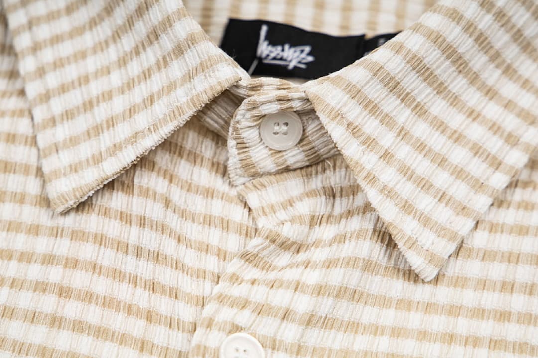 Camisa Stussy Xadrez Enrugado v2 foto 08