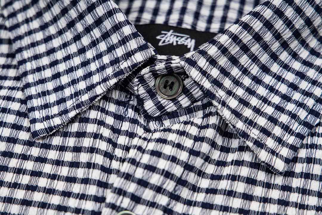 Camisa Stussy Xadrez Enrugado v2 foto 13