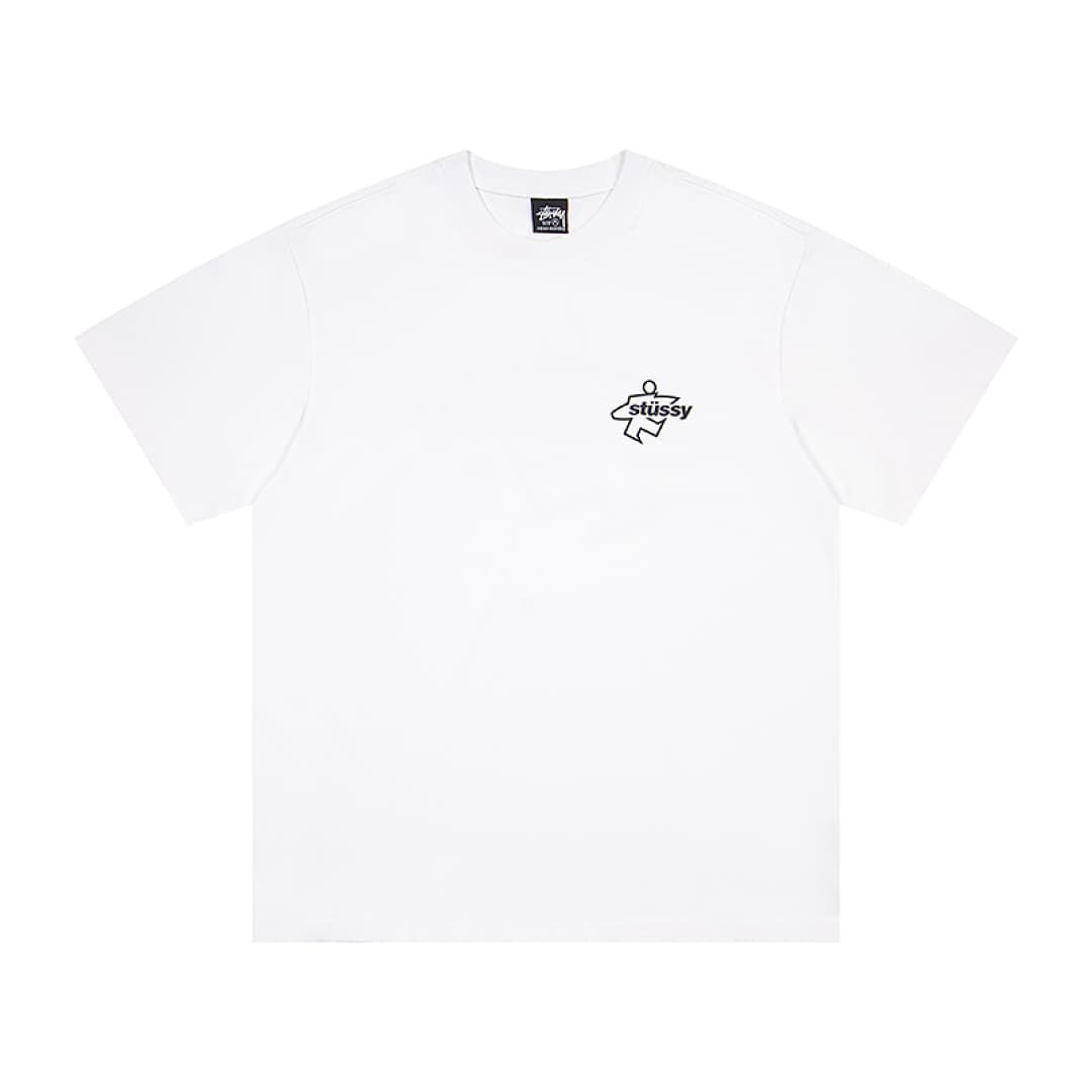 T-Shirt Stussy Geométrico Queda Ombro foto 05