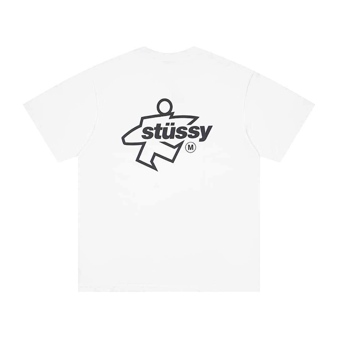 T-Shirt Stussy Geométrico Queda Ombro foto 06