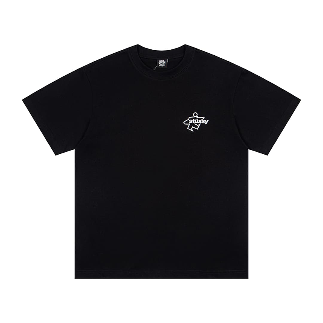 T-Shirt Stussy Geométrico Queda Ombro foto 11
