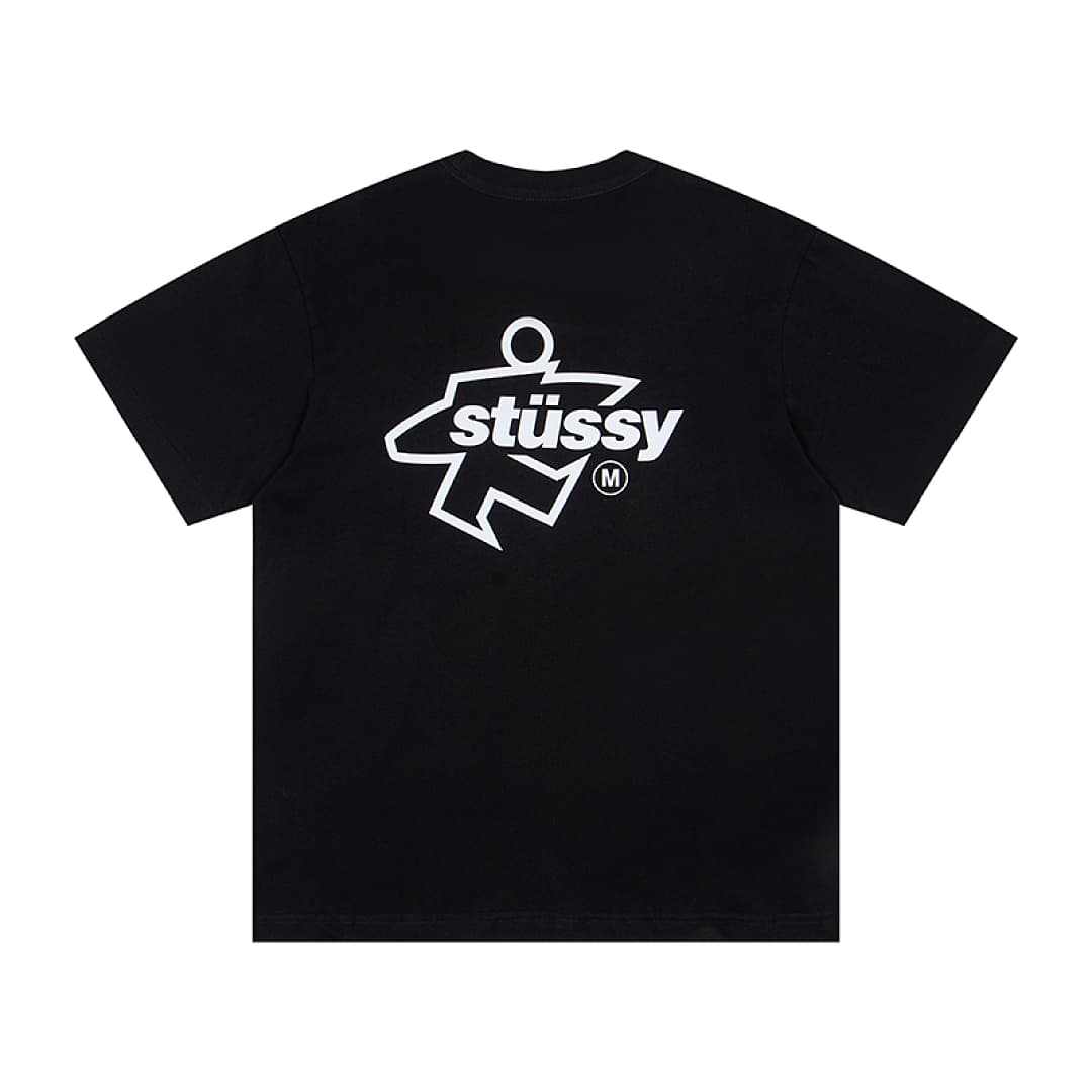 T-Shirt Stussy Geométrico Queda Ombro foto 12