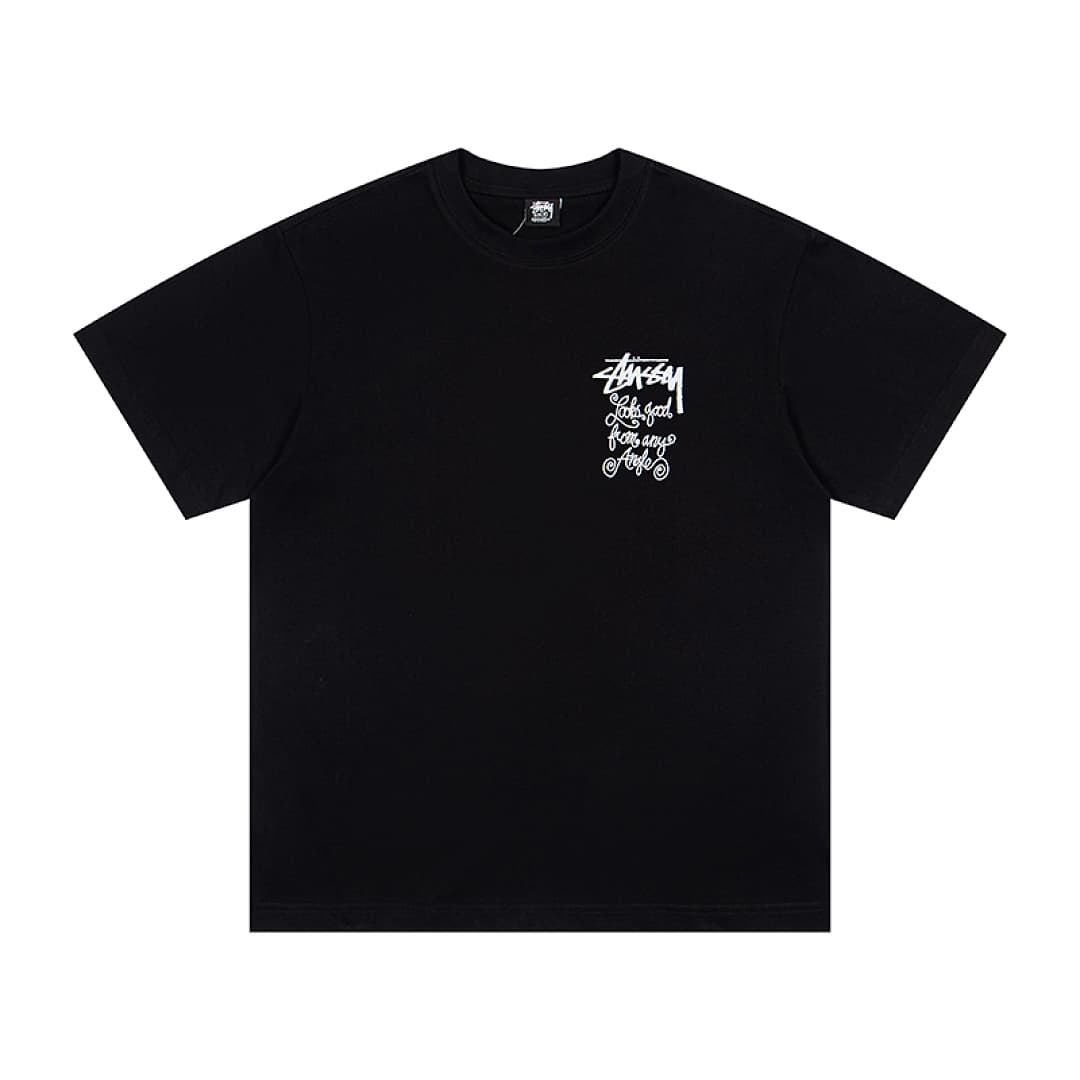 T-Shirt Stussy Logo Cursivo Vintage foto 10