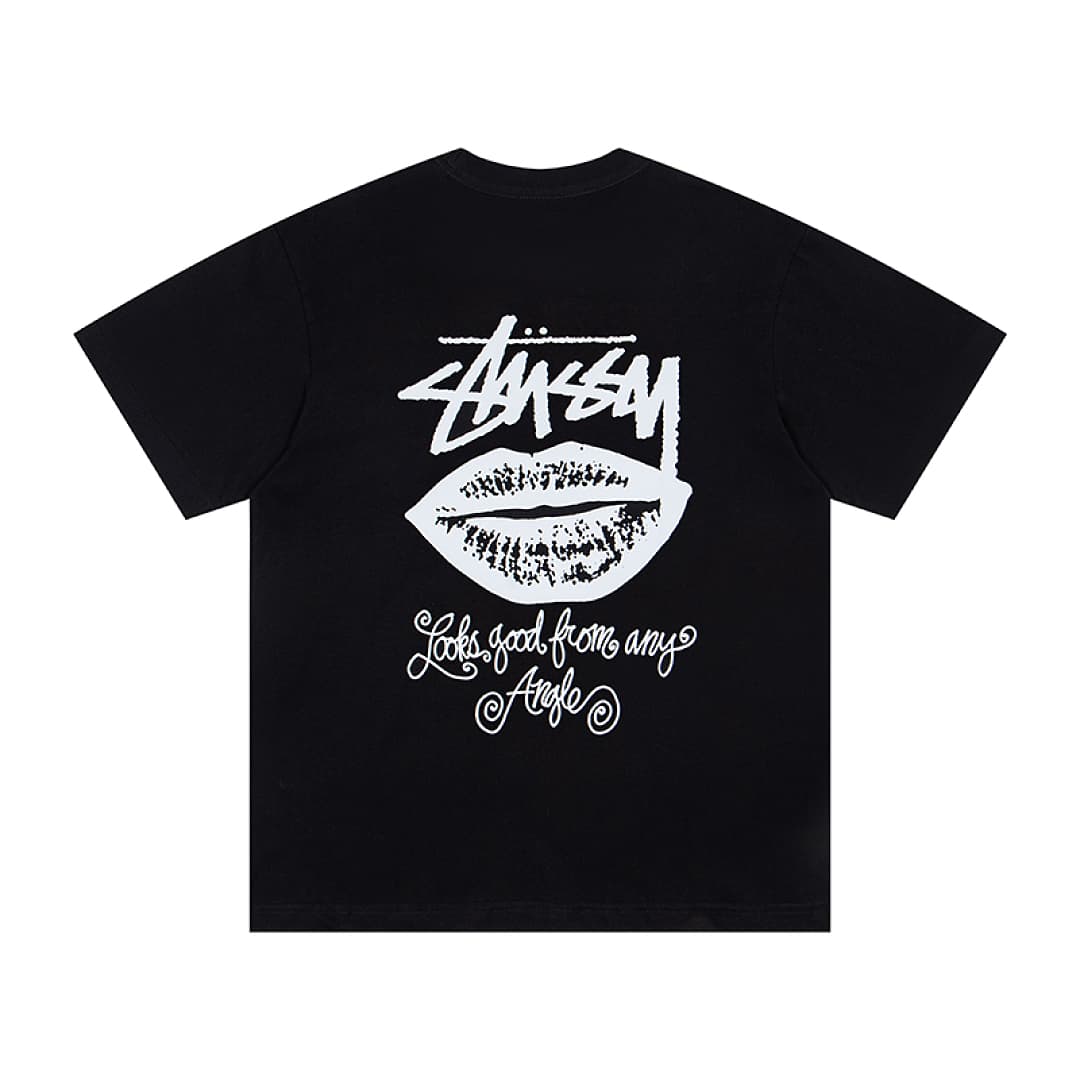 T-Shirt Stussy Logo Cursivo Vintage foto 11