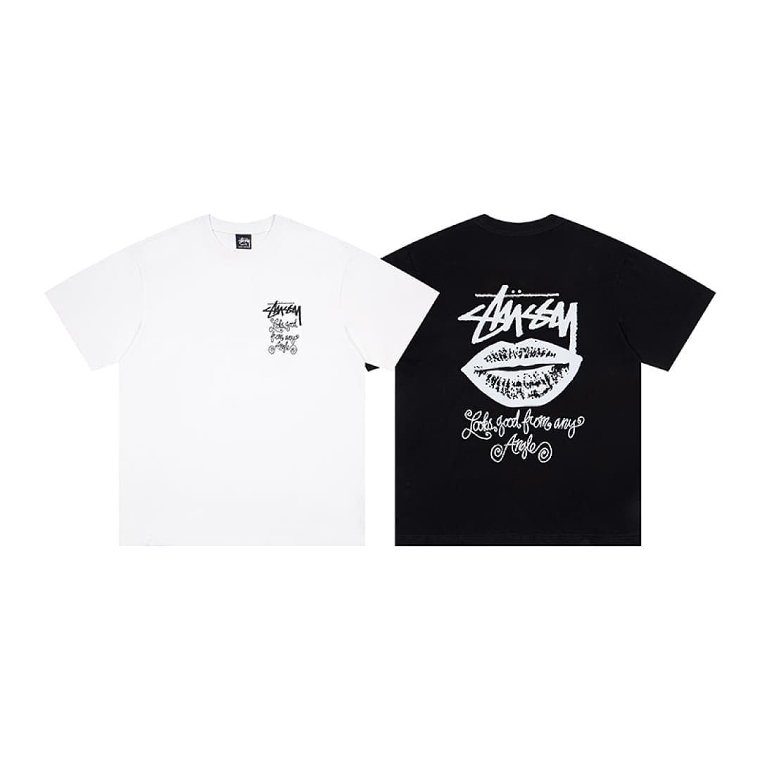 T-Shirt Stussy Logo Cursivo Vintage foto 12