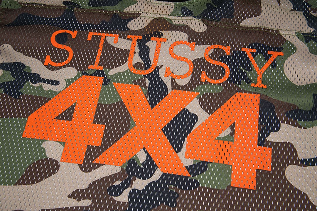 Camisola Stussy Logo Mesh Jersey foto 02