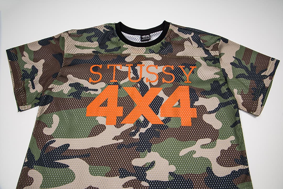 Camisola Stussy Logo Mesh Jersey foto 03