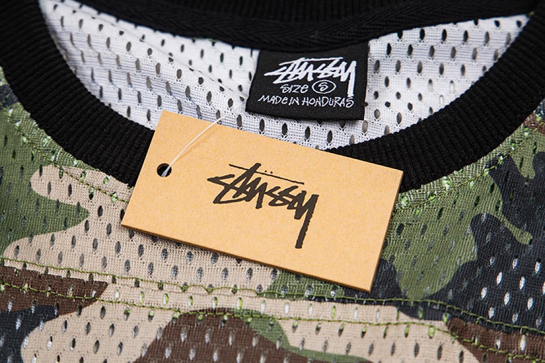 Camisola Stussy Logo Mesh Jersey foto 08