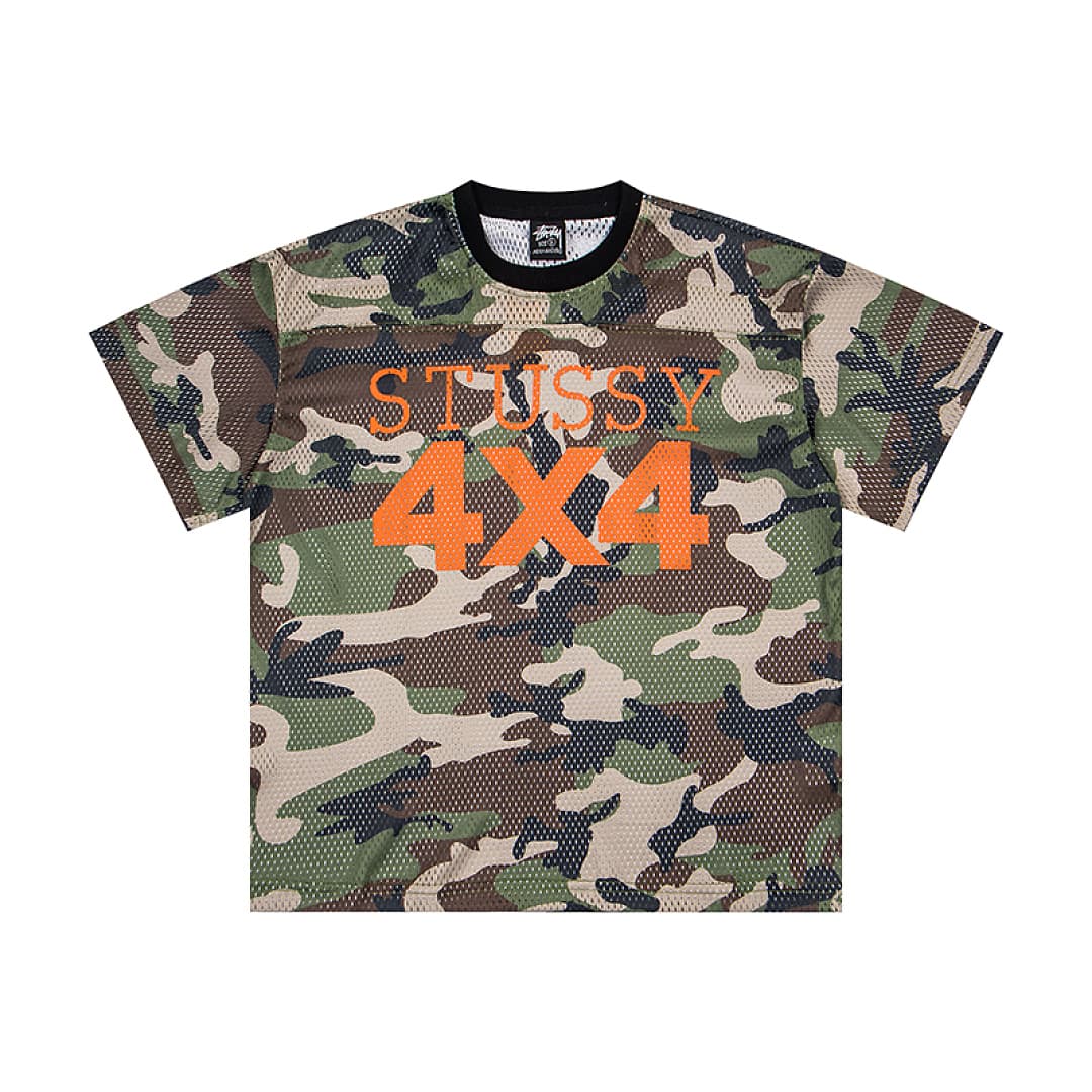 Camisola Stussy Logo Mesh Jersey foto 11