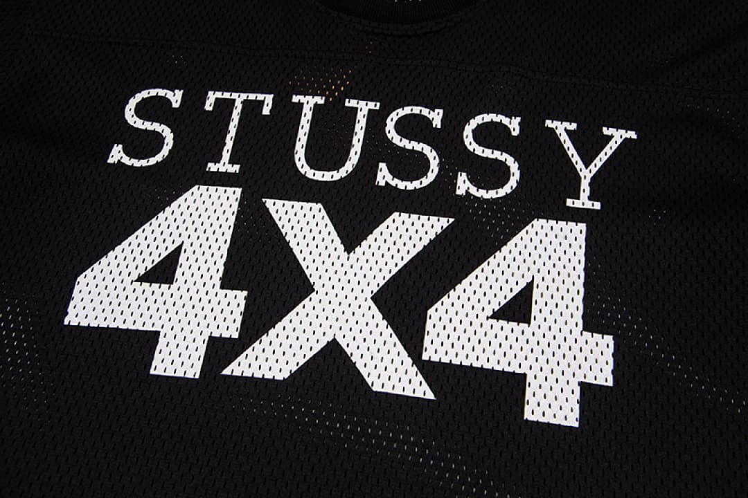 Camisola Stussy Logo Mesh Jersey foto 26