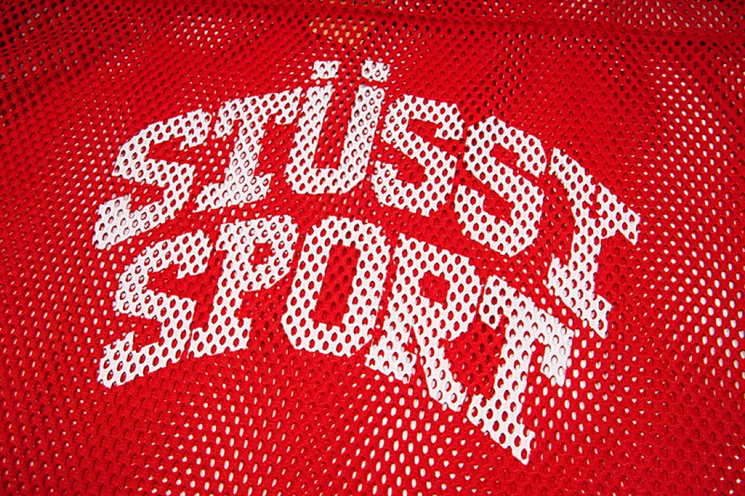 Camisola Stussy Sport Jersey Vermelho foto 04
