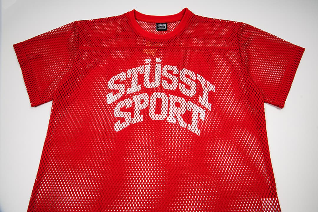 Camisola Stussy Sport Jersey Vermelho foto 05