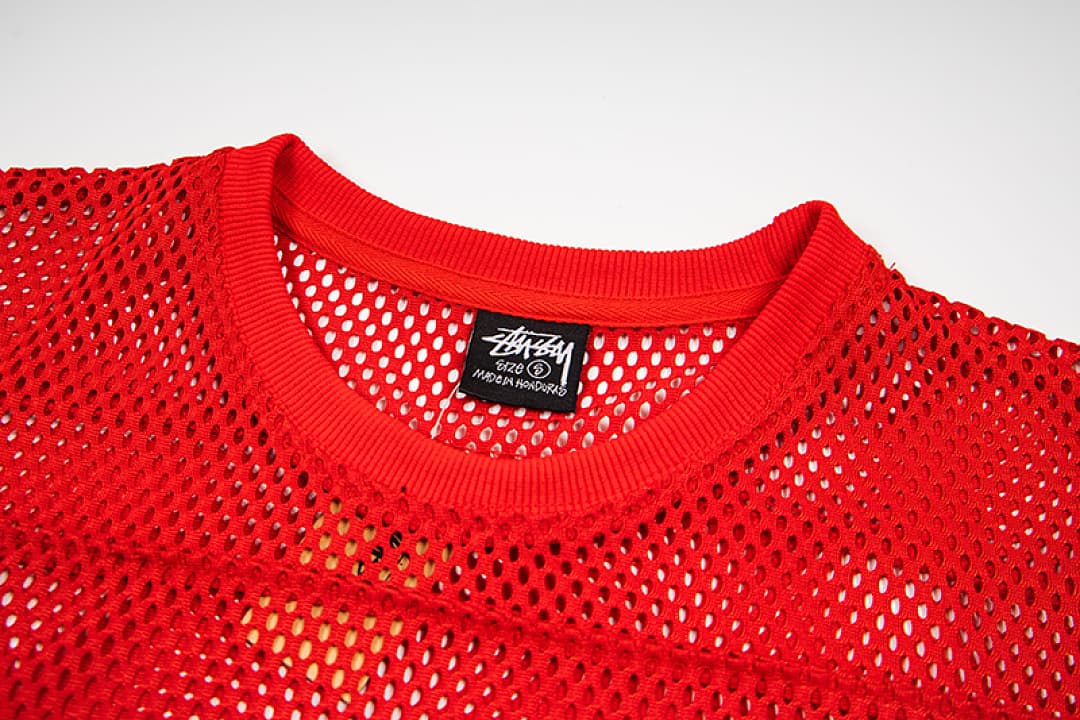 Camisola Stussy Sport Jersey Vermelho foto 08